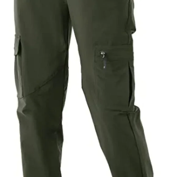 Hiking Cargo Pants Lightweight Stretch Water Resistant Quick Dry - Picture 9 of 14